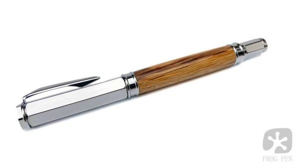 Fountain Pen with Marble Wood Body