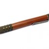 Western Red Cedar Pen with knurled Aluminum Tip