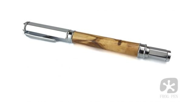 Handcrafted Olive Wood Pen from Frog Pen